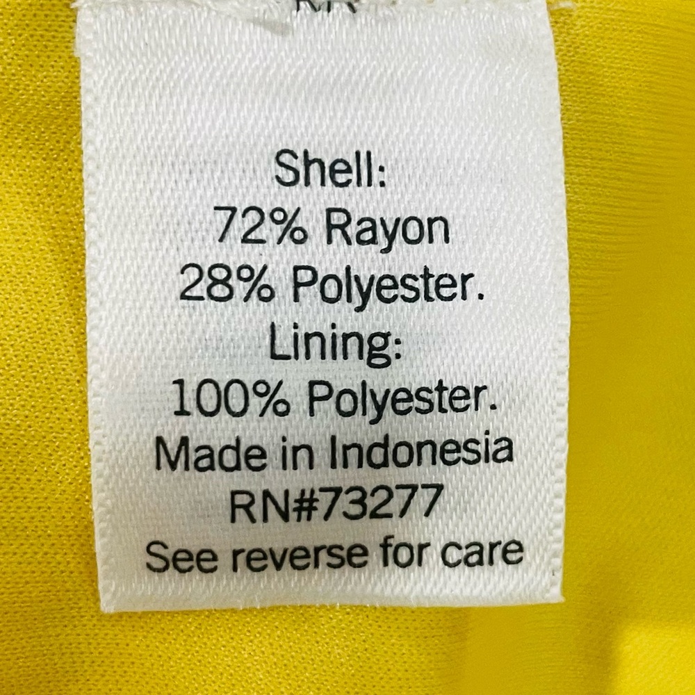 Nine West Canary Yellow Tiered Halter Maxi Dress Womens Size XL - Picture 8 of 9
